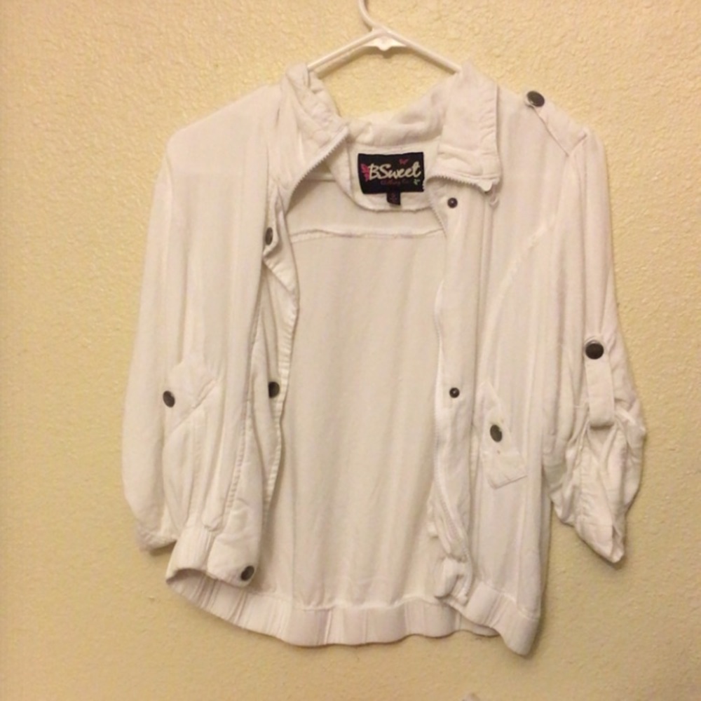 White sweater
